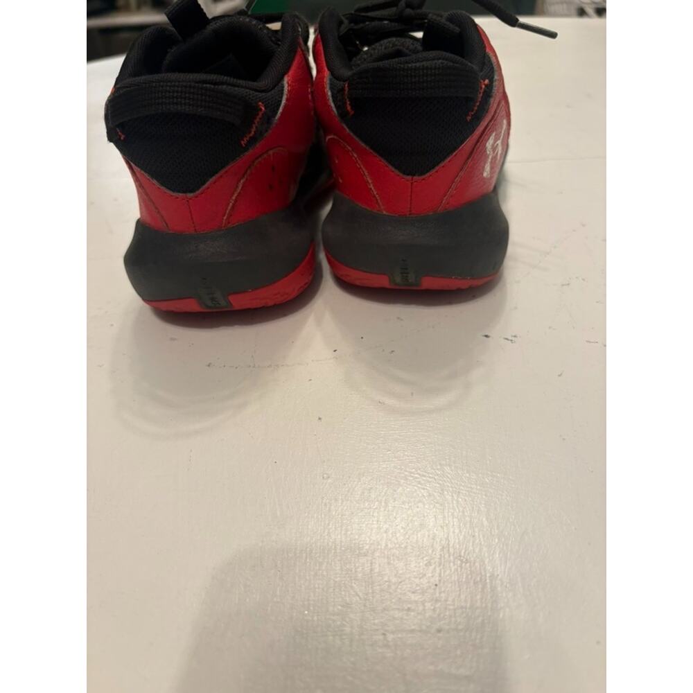 Under Armour Lockdown 4.5Y Red Black - Picture 3 of 7